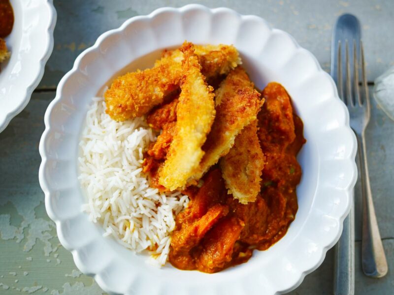 Chicken katsu curry